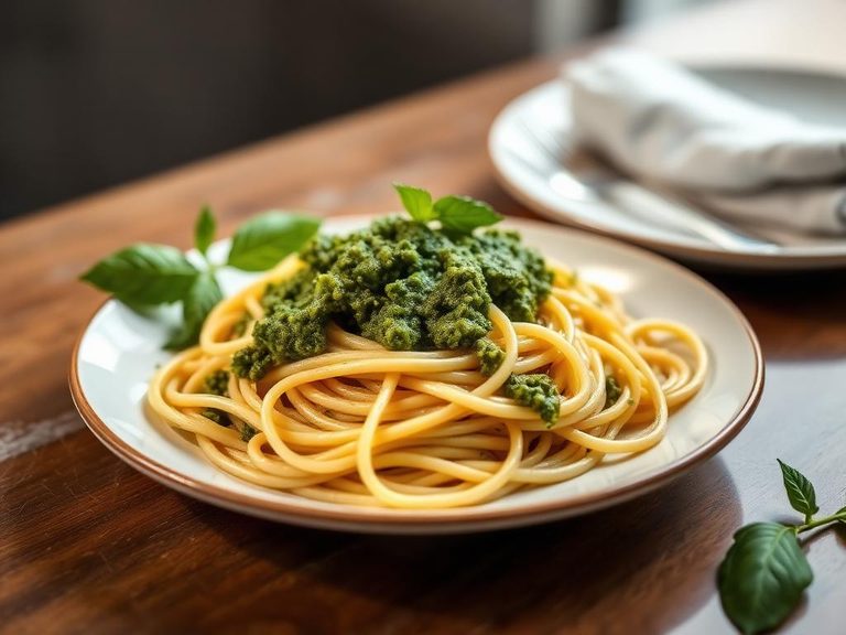 Spaghetti with Pesto