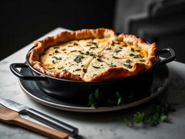 Spanakopita pie