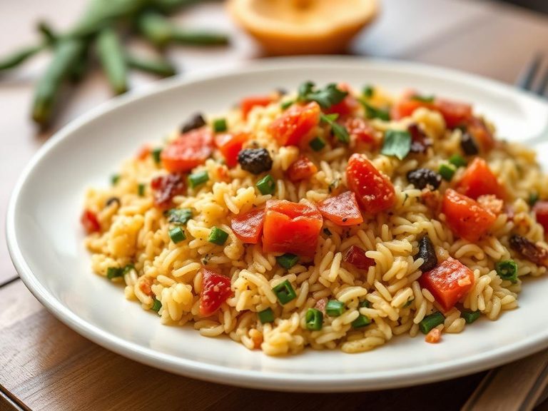 Spanish Arroz con Verduras