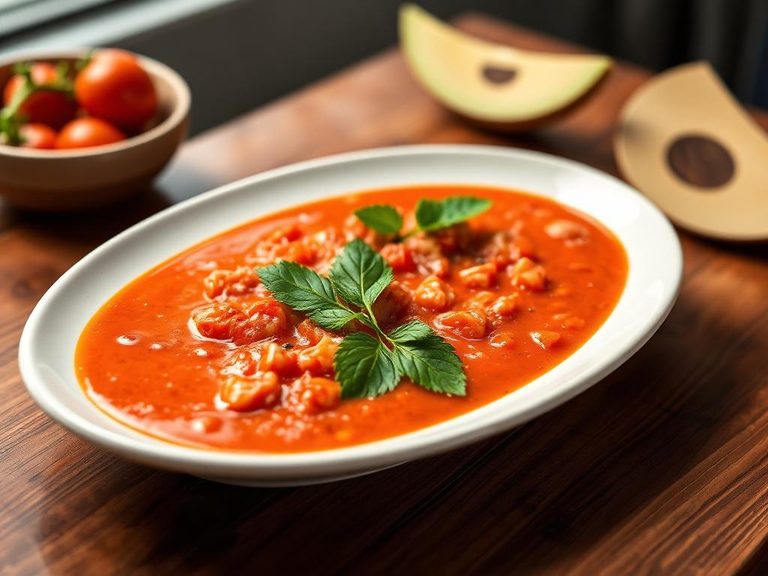 Spanish Gazpacho (cooked base)