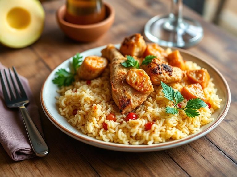 Spanish Pollo con Arroz