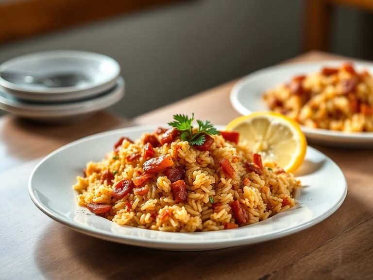 Spanish Rice with Chorizo