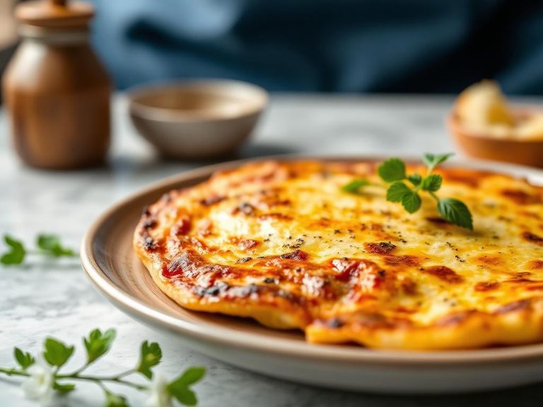 Spanish Tortilla with Cheese