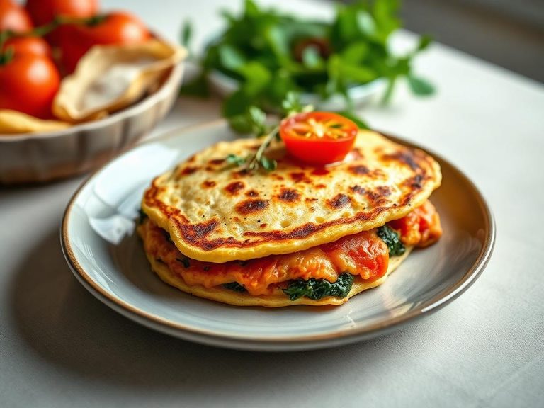 Spanish Tortilla with Tomato