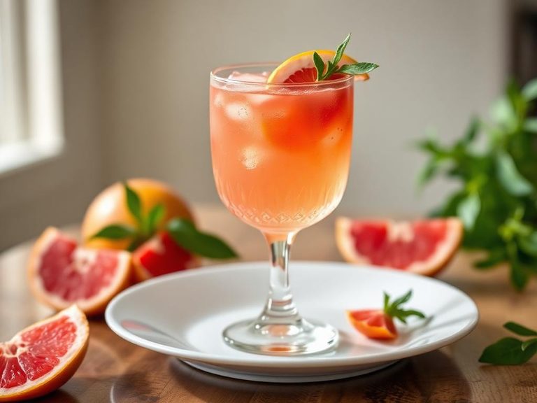 Sparkling Grapefruit Punch