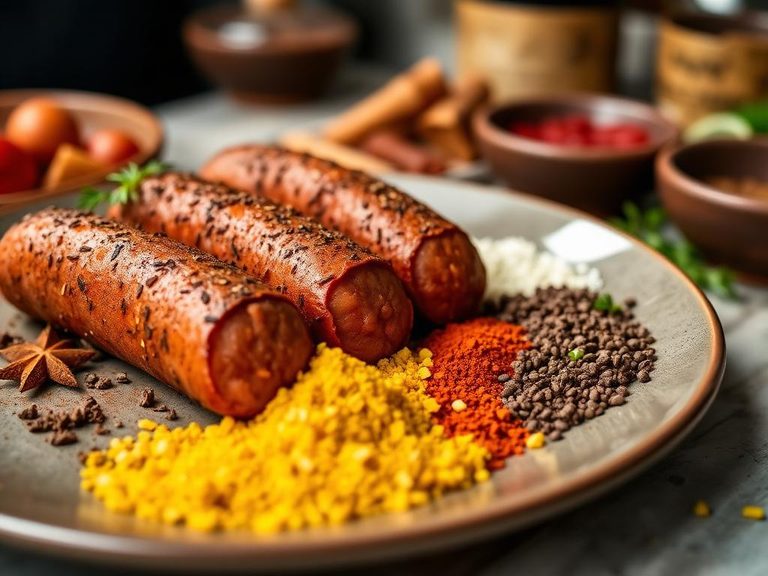 Spice blends for sausages