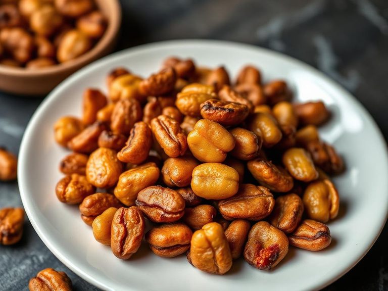 Spiced candied nuts
