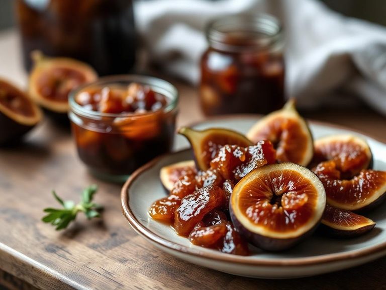 Spiced Fig Preserves