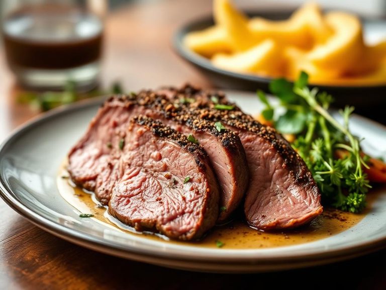 Spiced Lamb Breast