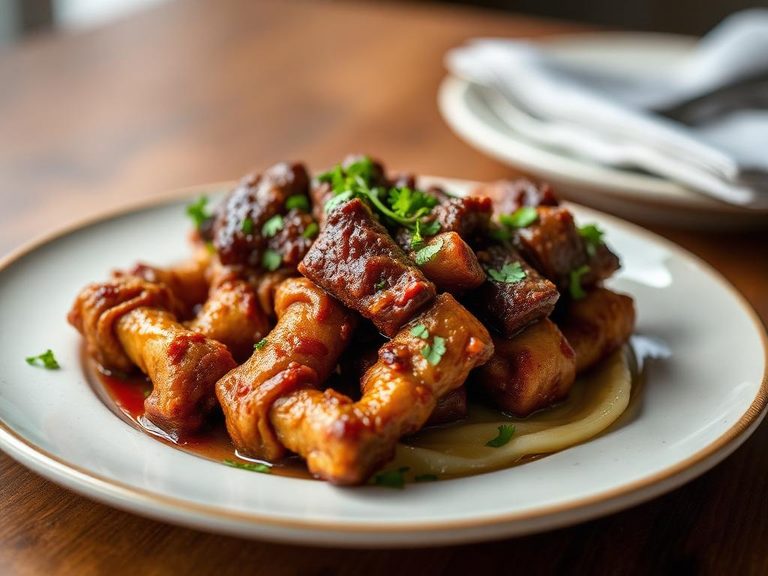 Spiced Lamb Riblets