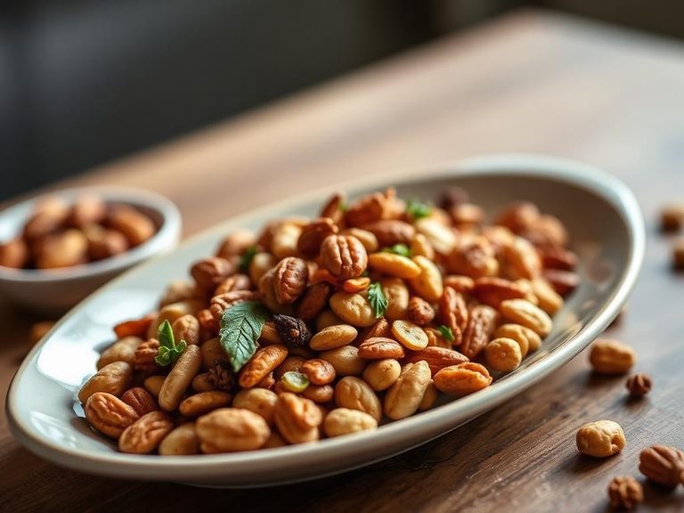 Spiced nut mixes