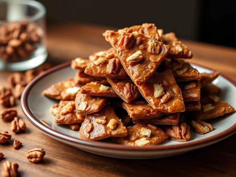 Spiced Walnut Brittle