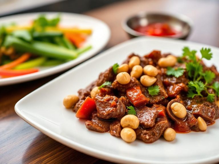 Spicy Beef with Peanuts