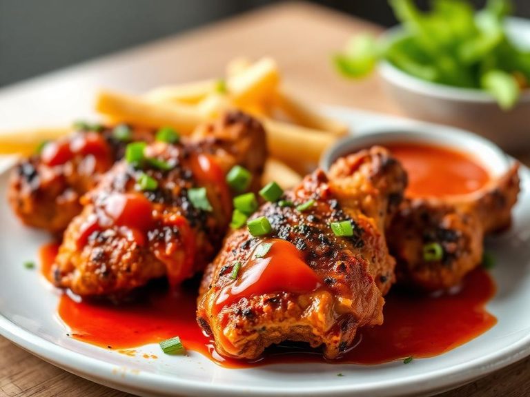 Spicy Buffalo Chicken Backs