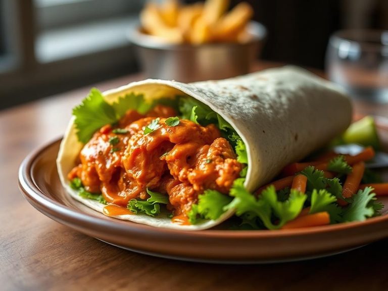 Spicy Buffalo Chicken Wrap