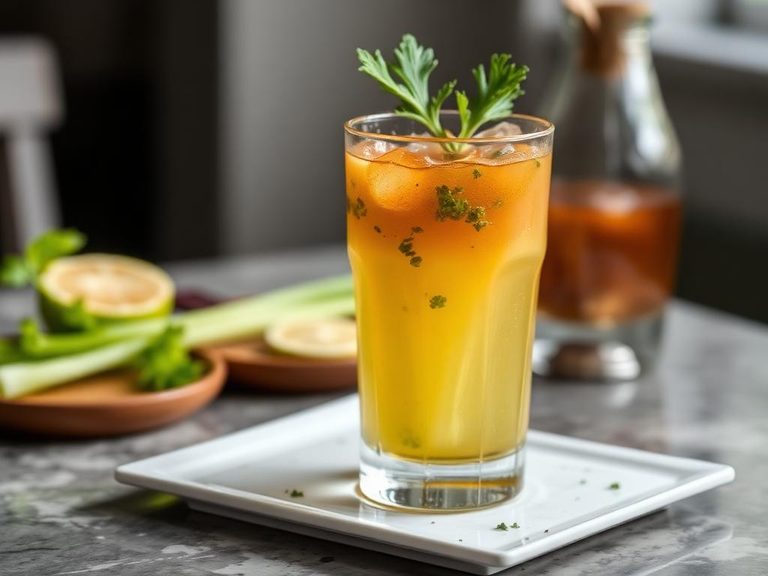 Spicy Celery Juice Tonic