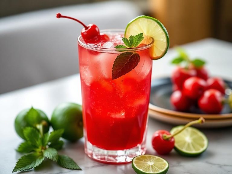 Spicy Cherry Limeade