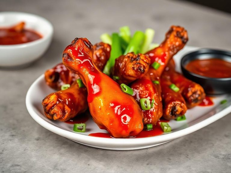 Spicy Cola Chicken Wings