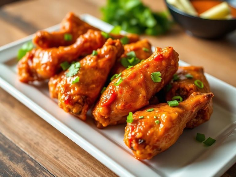 Spicy Garlic Wings