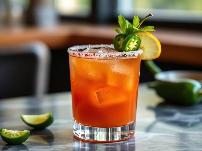 Spicy Jalapeño Margarita