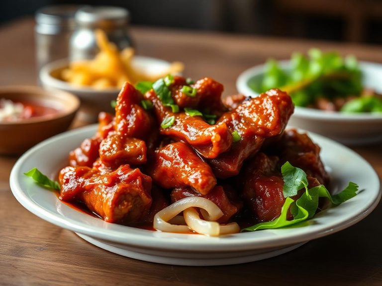 Spicy Korean Gizzard BBQ