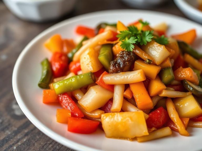 Spicy Pickled Vegetable Mix