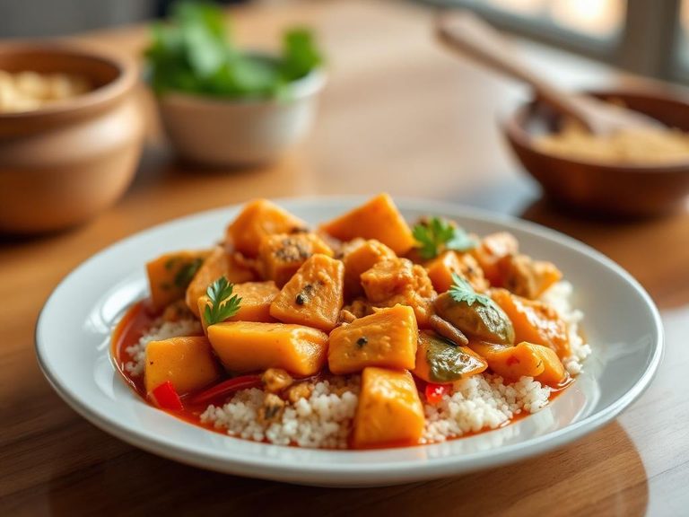 Spicy Thai curry