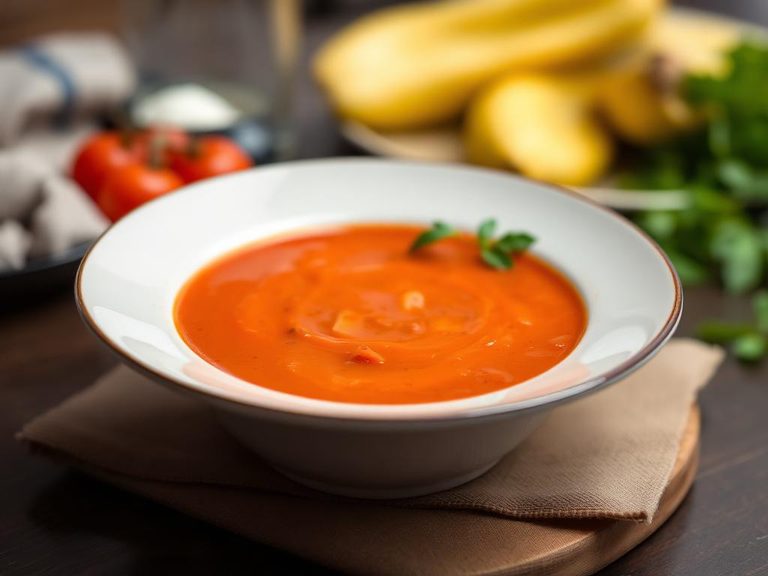 Spicy tomato soup