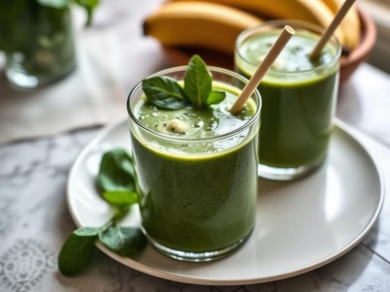 Spinach and Banana Smoothie