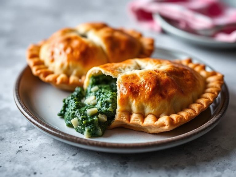 Spinach and Feta Hand Pie