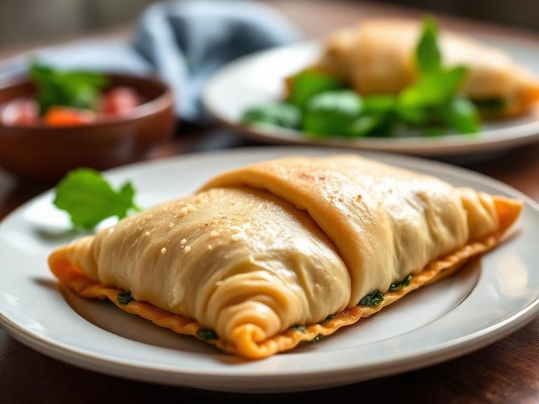 Spinach and Feta Turnover