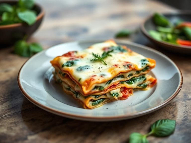 Spinach and Ricotta Lasagna