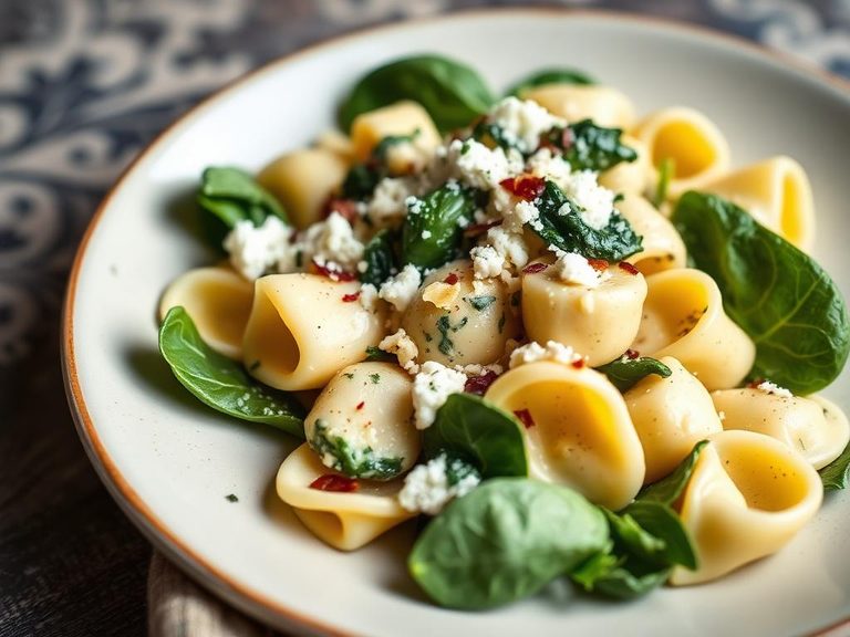Spinach and Ricotta Tortellini Salad