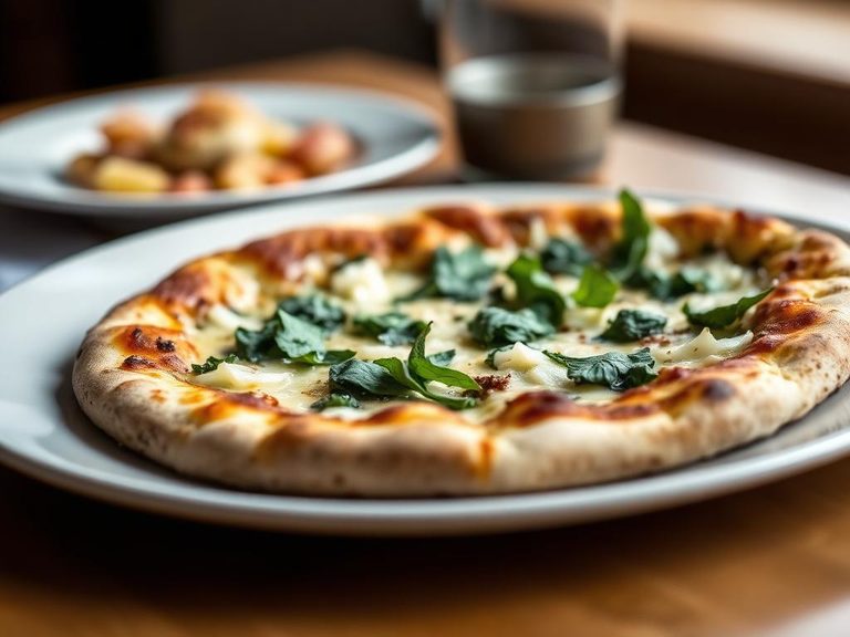 Spinach Artichoke Pizza