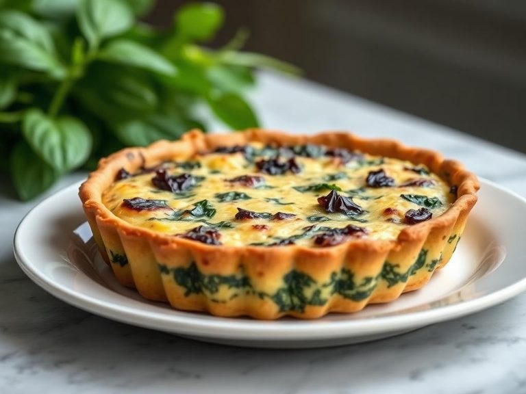 Spinach Quiche or Frittata