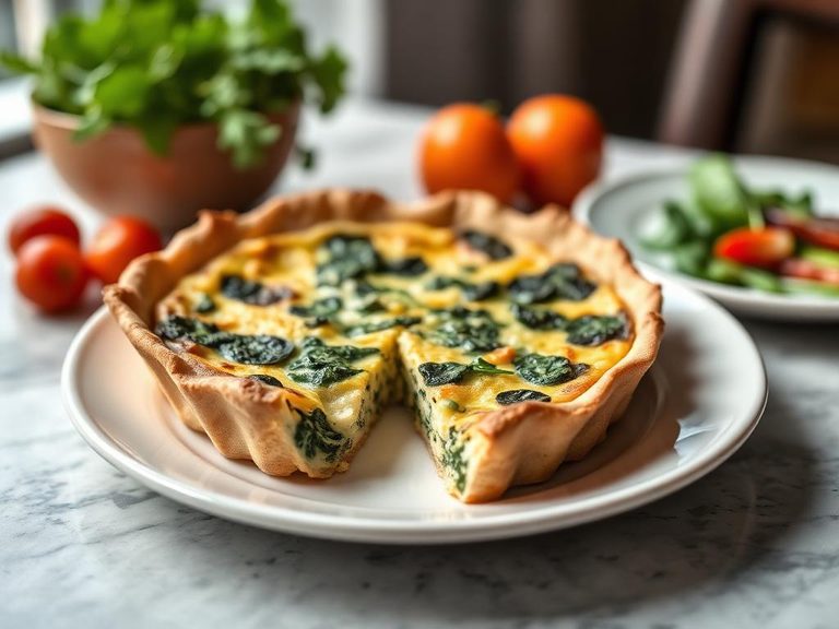 Spinach Quiche