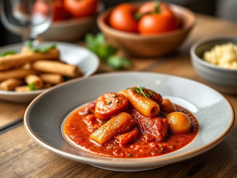 Spleen in Tomato Sauce - Italy