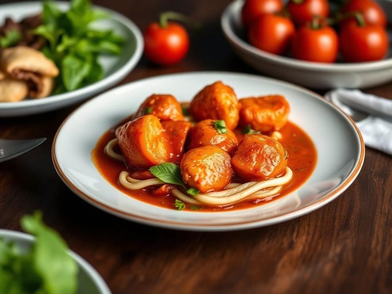 Spleen in tomato sauce