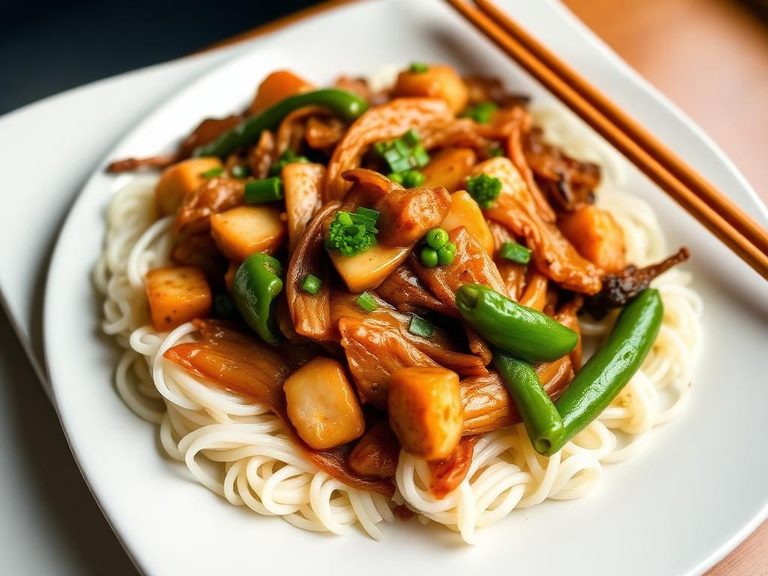 Spleen Stir-fry with Ginger - East Asia