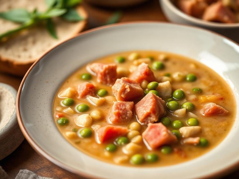 Split pea and ham soup