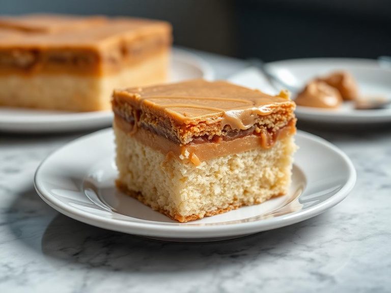 Sponge Toffee with Peanut Butter