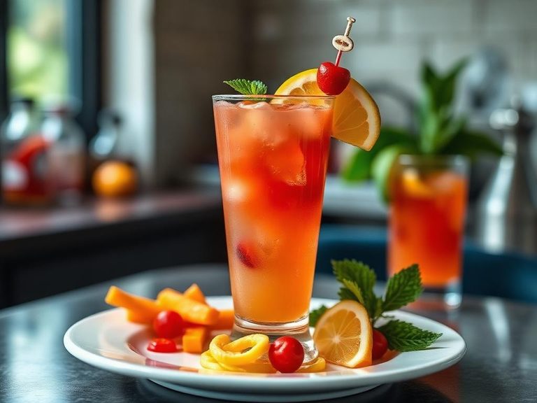 Sports drink cocktail mixer