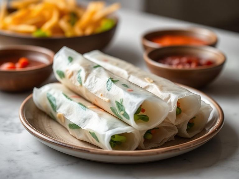Spring Roll (a similar, often lighter variant)