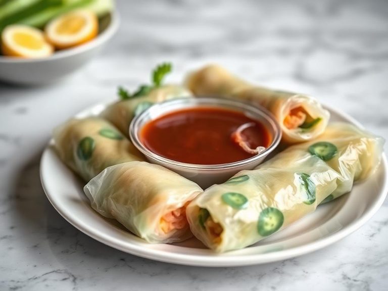 Spring rolls (as a dipping sauce)