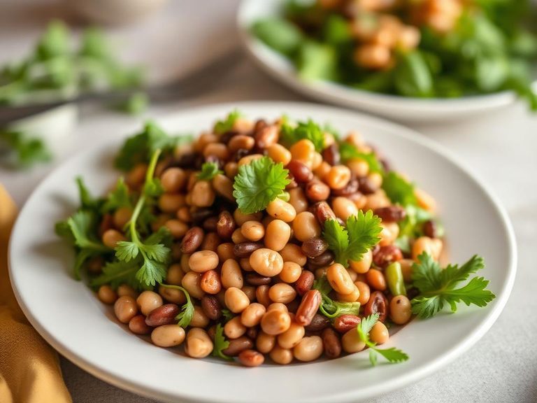 Sprouted Bean Salad
