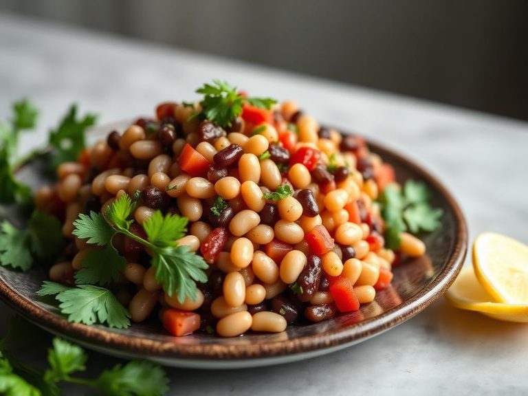 Sprouted Bean Salsa