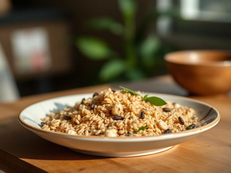 Sprouted grain cereal