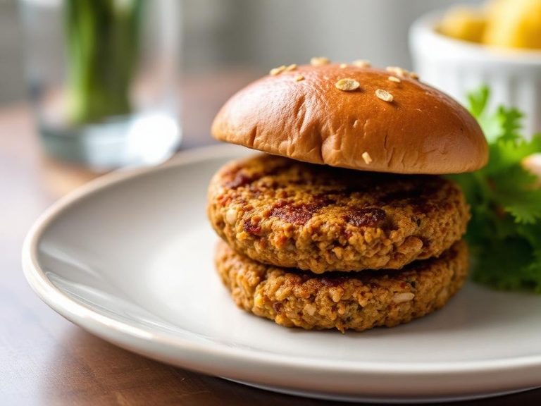 Sprouted Lentil Patties or Burgers
