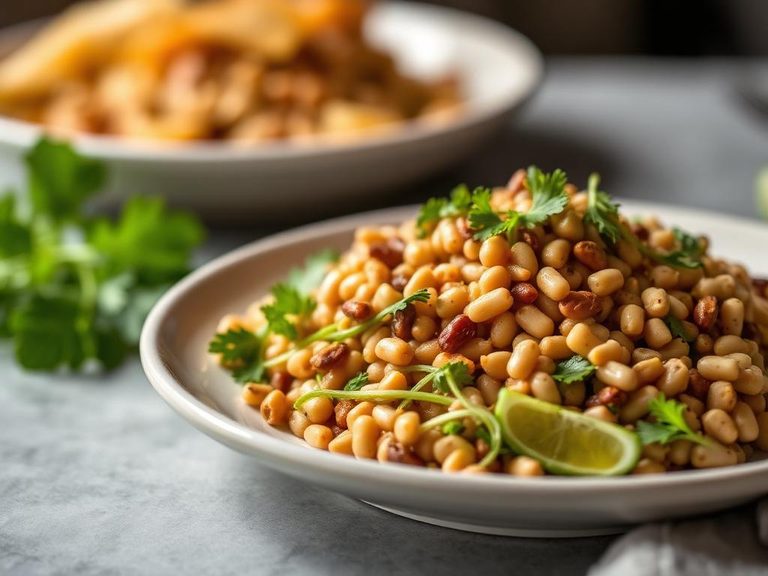 Sprouted Mung Bean Salad