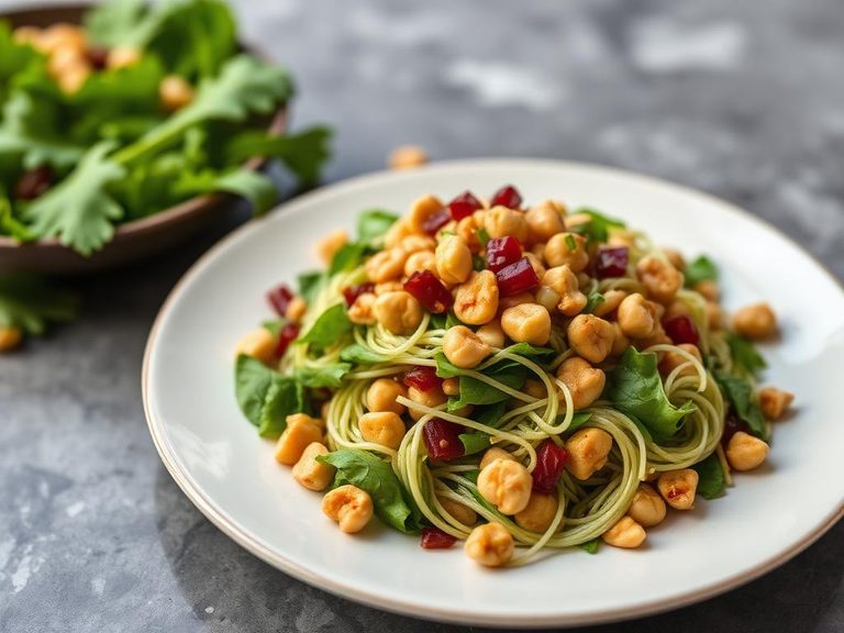 Sprouted Peanut Salad